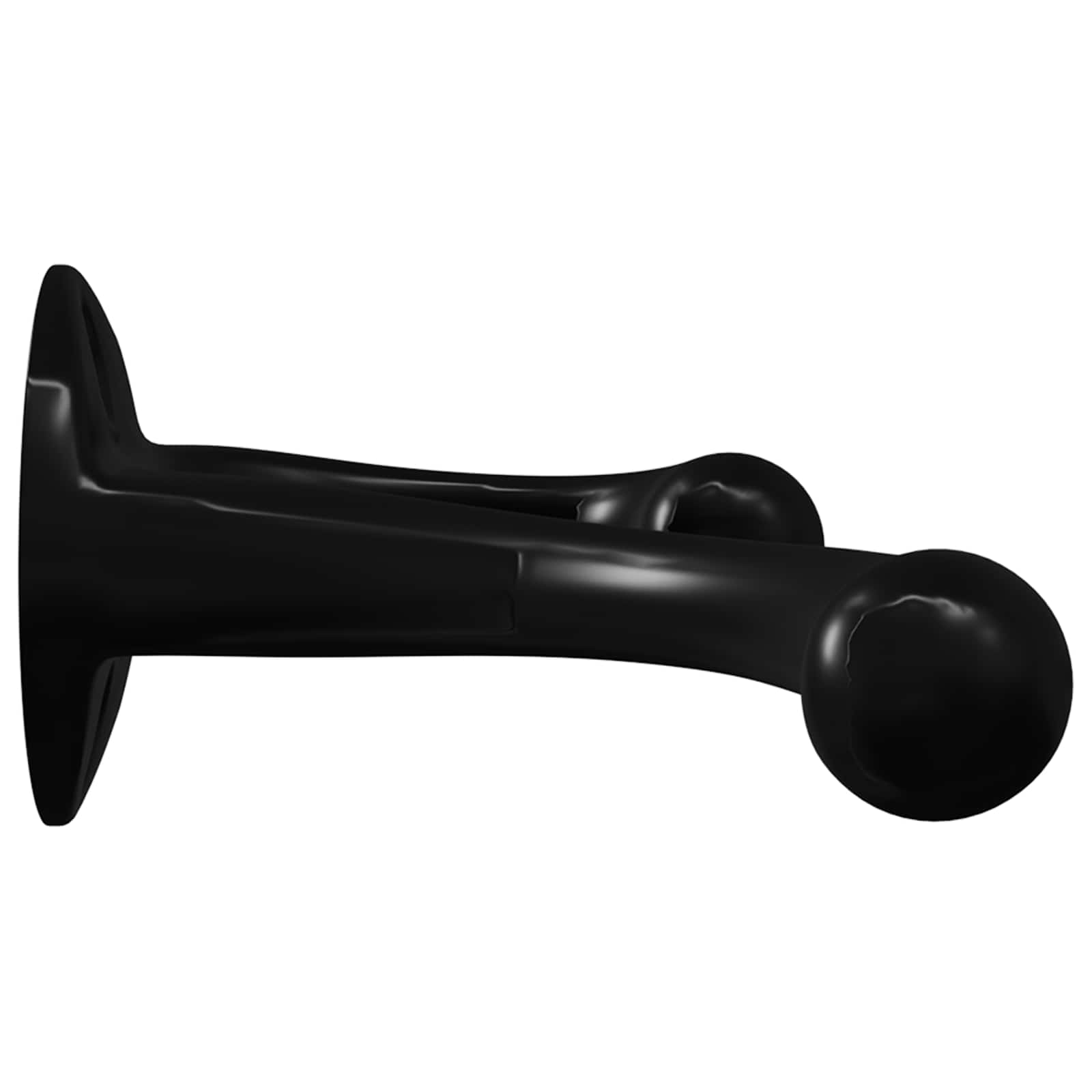 Apģērbu āķis 2 pcs Melna 102 x 29 x 47mm Cinka sakausējums