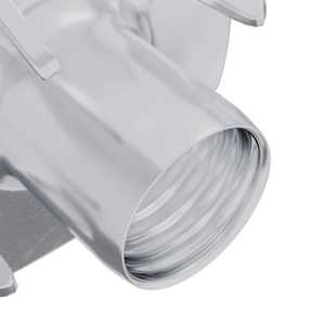 Válcovaná T-matice 2 pcs Stříbrná M6 mm Ocel - obrázek 5