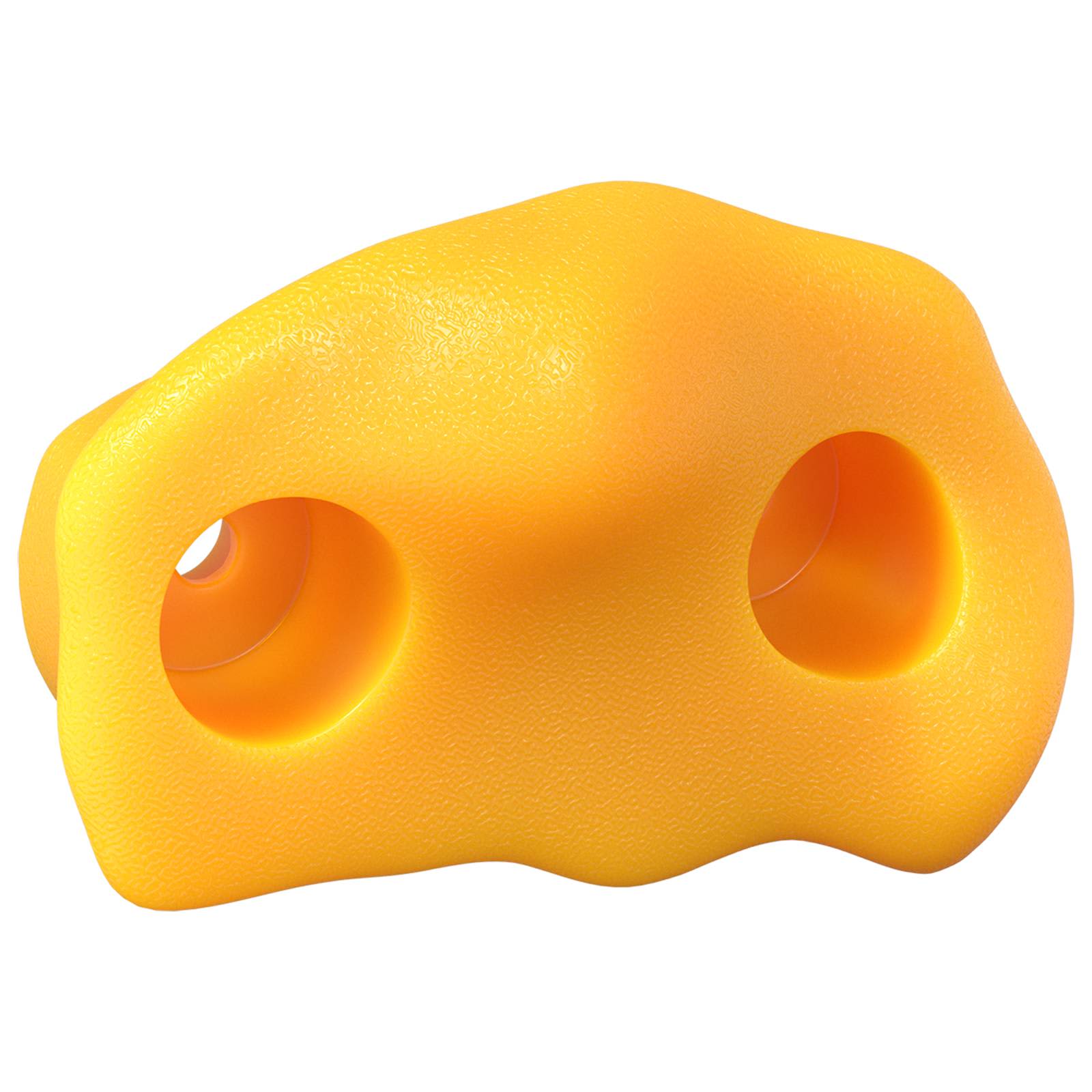 Thumbnail - vidaXL Klettergriff 2 pcs Gelb 100 x 67 x 43 mm PP