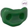 vidaXL Ronimisgripp 12 tk Roheline 100 x 67 x 43 mm PP