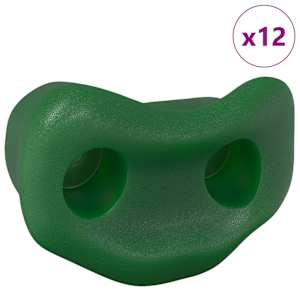 Lezecká chyt 12 pcs Zelená 100 x 67 x 43 mm PP - obrázek 2