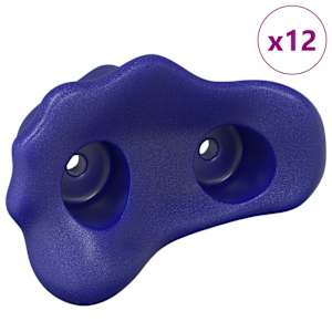 Lezecká chyt 12 pcs Modrá 100 x 67 x 43 mm PP - obrázek 2
