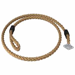 vidaXL Ronimisk&ouml;is Pruun &Oslash;25 x 305 mm Nailon