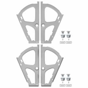 vidaXL Flip Kapi Hinge 2 tk H&otilde;bedane 235 x 155 x 30 mm Raud