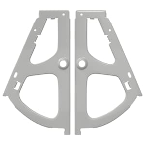 Pant na výklopný šuplík 2 pcs Stříbrná 235 x 155 x 30 mm Železo - obrázek 4