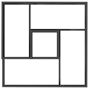 Zahradní pěstebník Černá 80 x 80 x 50 cm Studená válcovaná ocel - obrázek 8