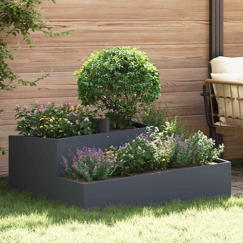 Pots & Planters Antratsiit Plastik Suur Metallne Istutusproov