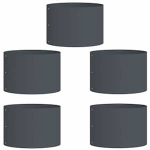 Květináčový kroužek 5 pcs Antracit 30 x 30 x 20 cm - obrázek 2