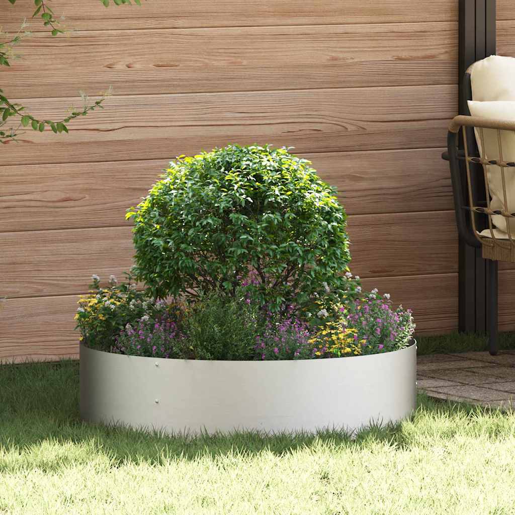 Tuinbak 80x80x20 cm RVS
