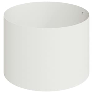 Zahradní pěstebník Bílá 90 x 90 x 20 cm Studená válcovaná ocel - obrázek 7
