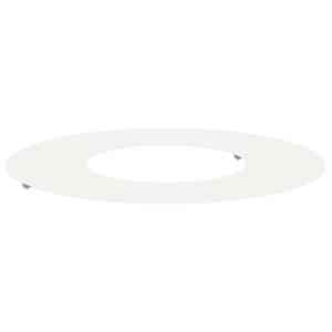 vidaXL sobiv lame puu r&otilde;ngale Valge &Oslash;30/60 cm Teras