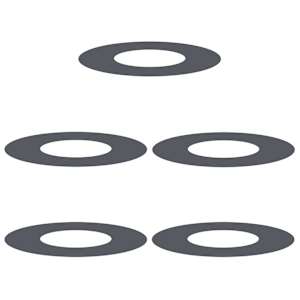 vhodné pro ploché stromové kroužky 5 pcs Antracit Ø30 / 60 cm - obrázek 2