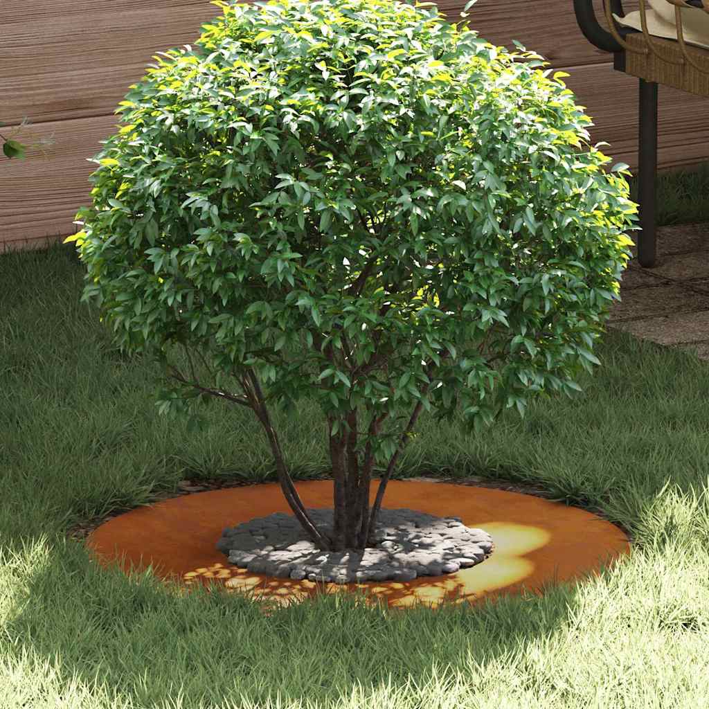 Corten terasest taimede alus Corten teras Suur