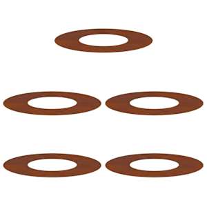 vhodné pro ploché stromové kroužky 5 pcs Hnědá Ø30 / 60 cm - obrázek 2