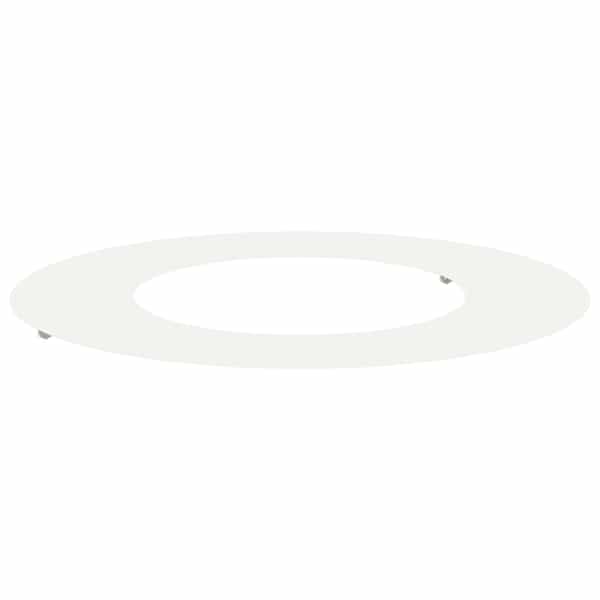 vidaXL sobiv lame puu r&otilde;ngale Valge &Oslash;40/70 cm Teras