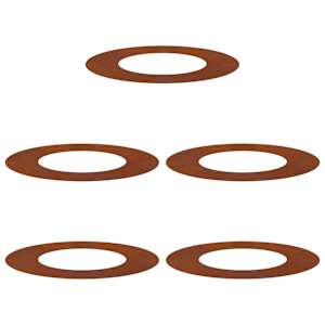 vhodné pro ploché stromové kroužky 5 pcs Hnědá Ø40 / 70 cm - obrázek 2