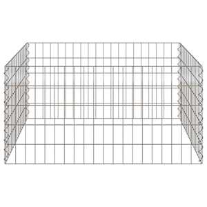 Čtvercový kompostér 100 x 100 x 50 cm Železo - obrázek 4