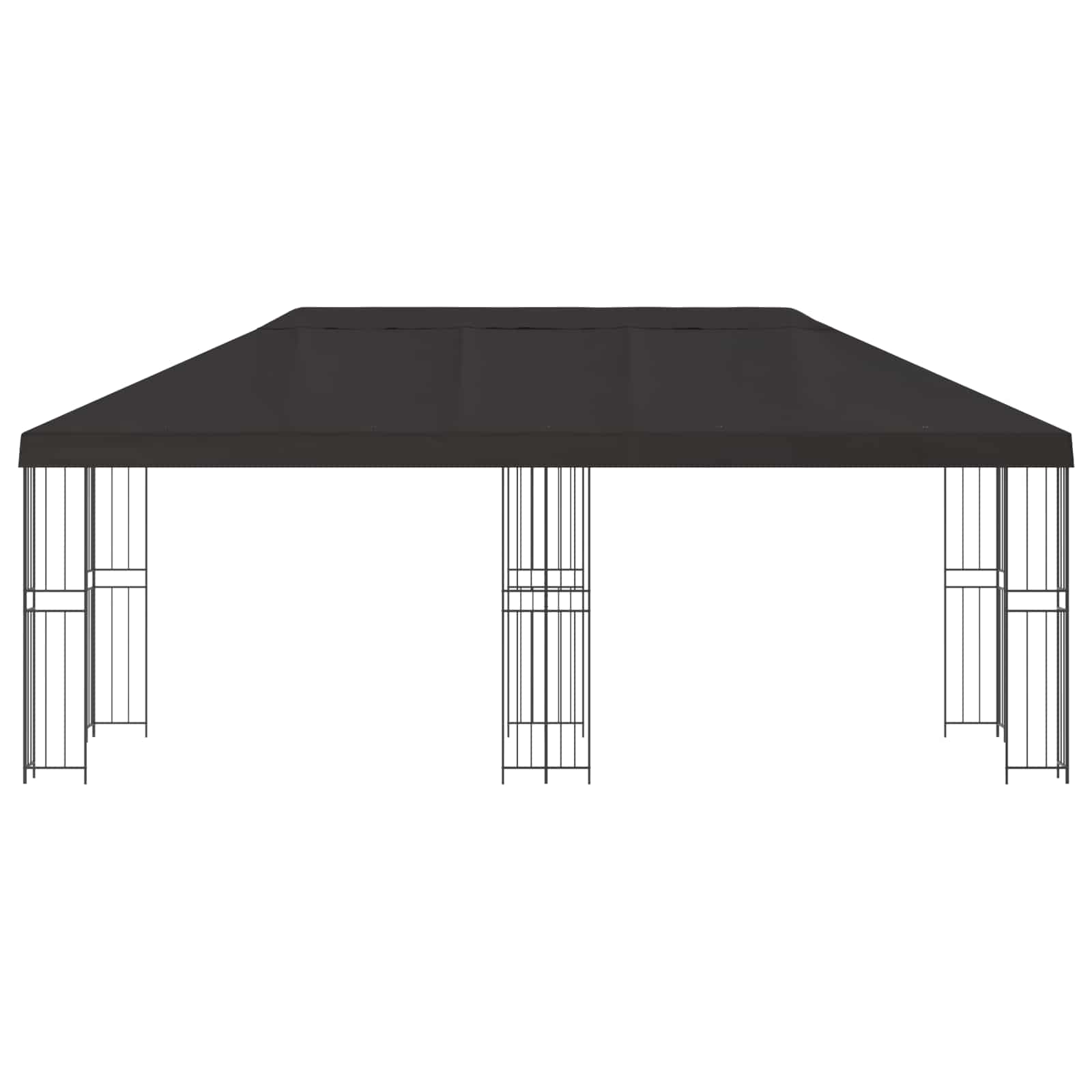 Paviljoen met zijwanden 6 x 3 m Antracietkleurig image 3