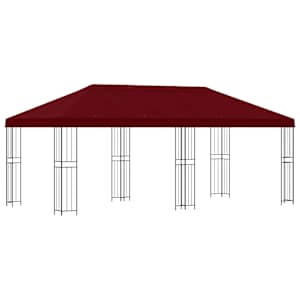 vidaXL Aia gazebos 6 x 3 m Veinipunane Pol&uuml;ester ja teras 190 gsm