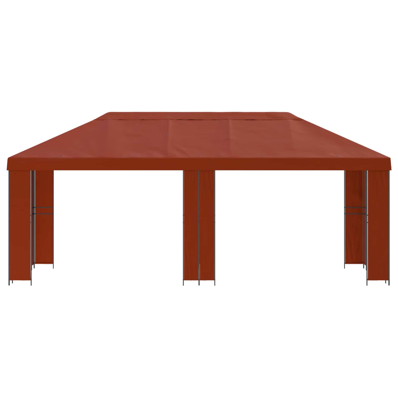 Tuinprieel 6 x 3 m Terracotta Polyester en staal 190 image 3