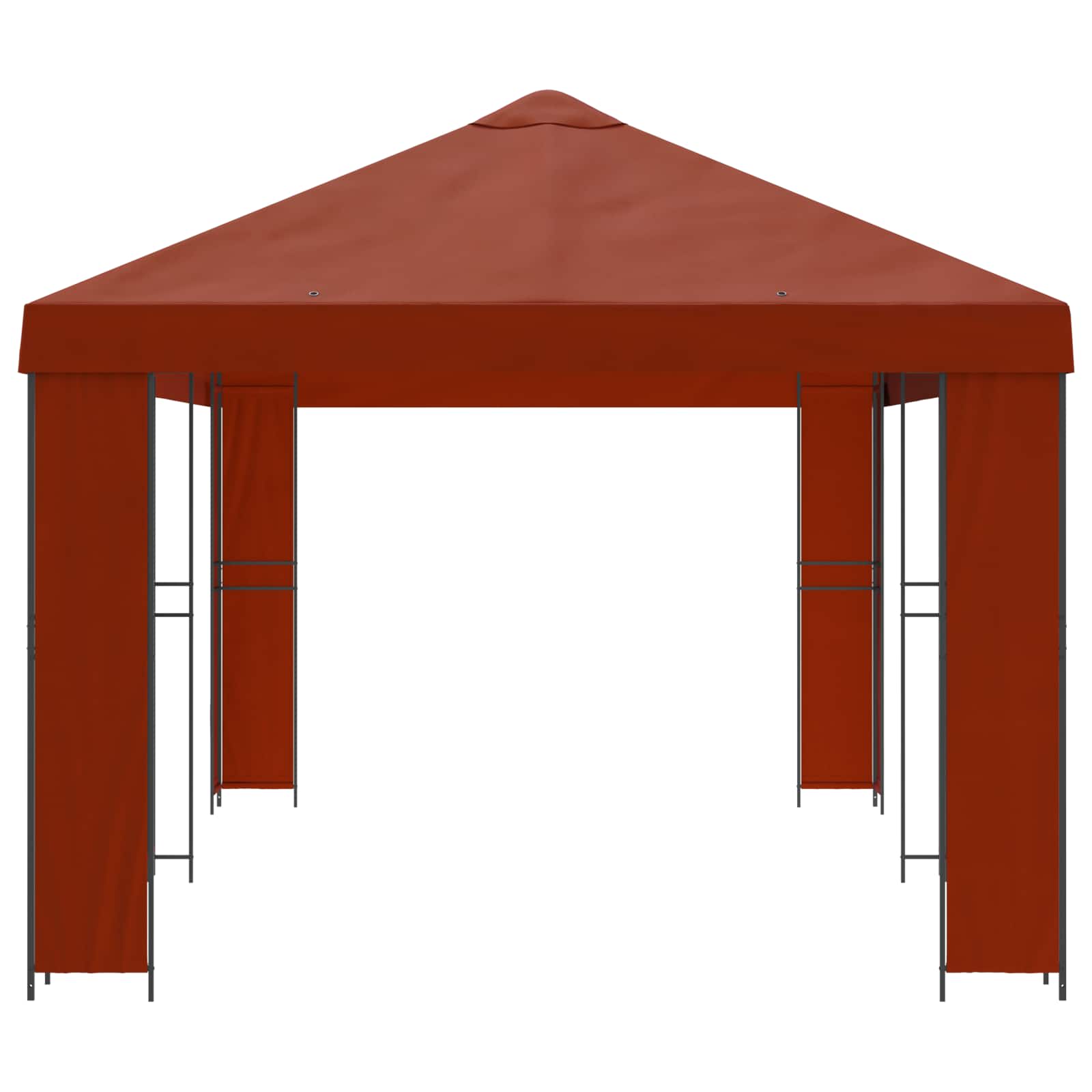 Tuinprieel 6 x 3 m Terracotta Polyester en staal 190 image 4