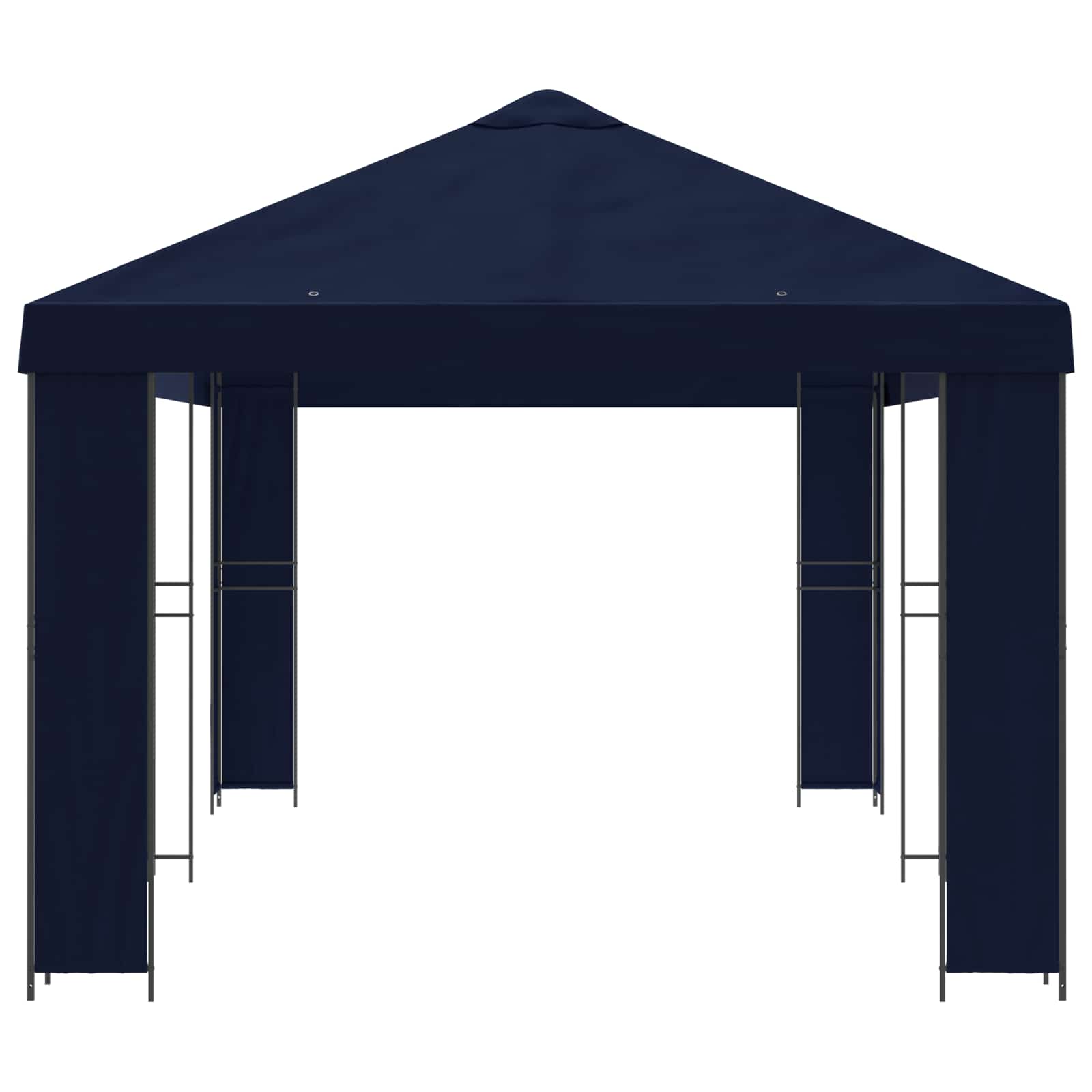 Tuinprieel 6 x 3 m Blauw Polyester en staal 190 image 4