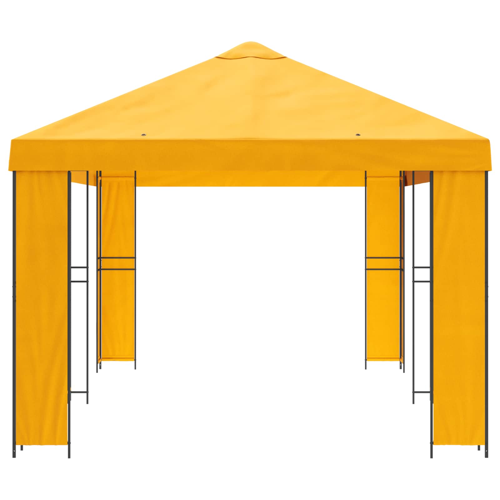 Tuinprieel 6 x 3 m Geel Polyester en staal 190 image 4