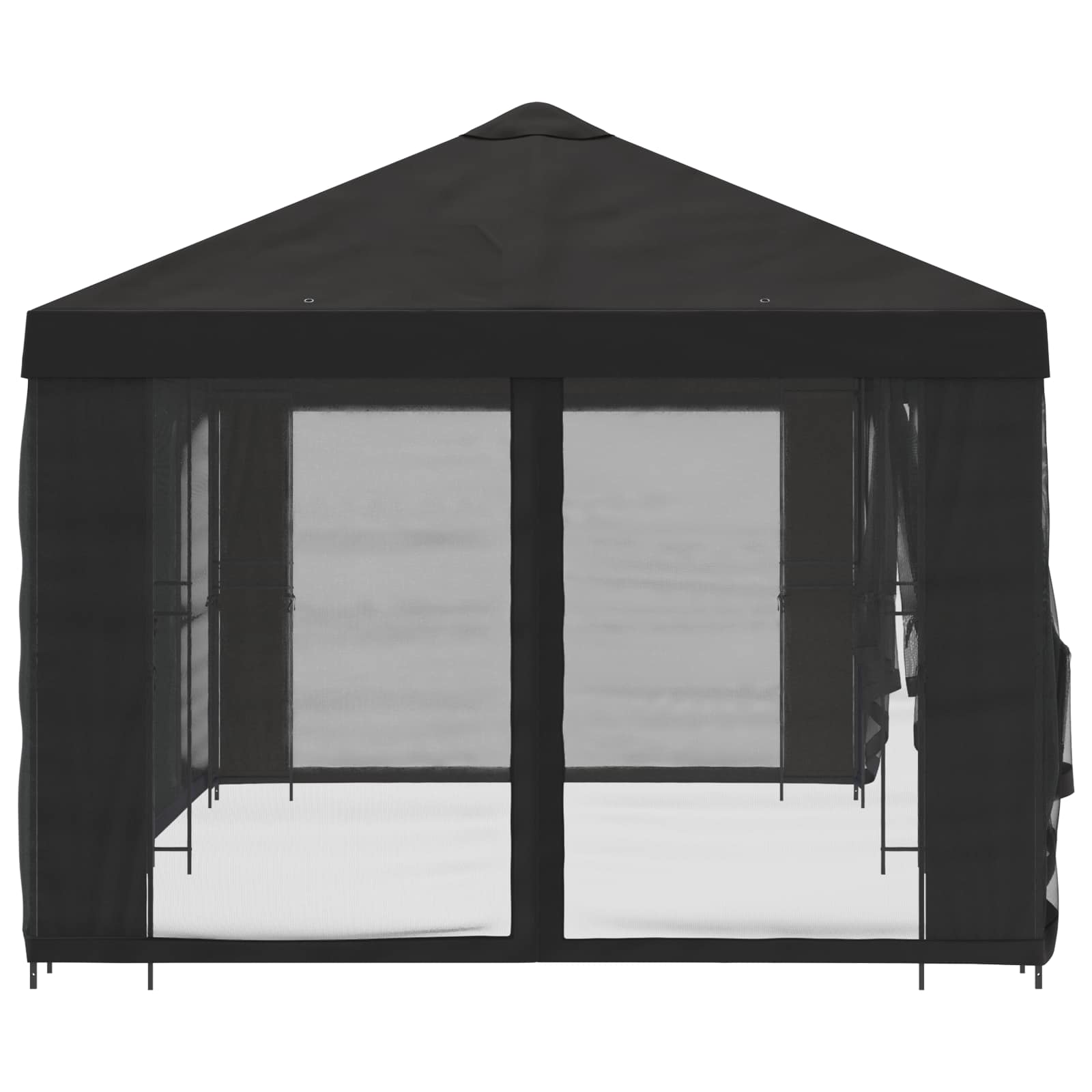 Paviljoen met zijwanden 6 x 3 m Antracietkleurig image 4