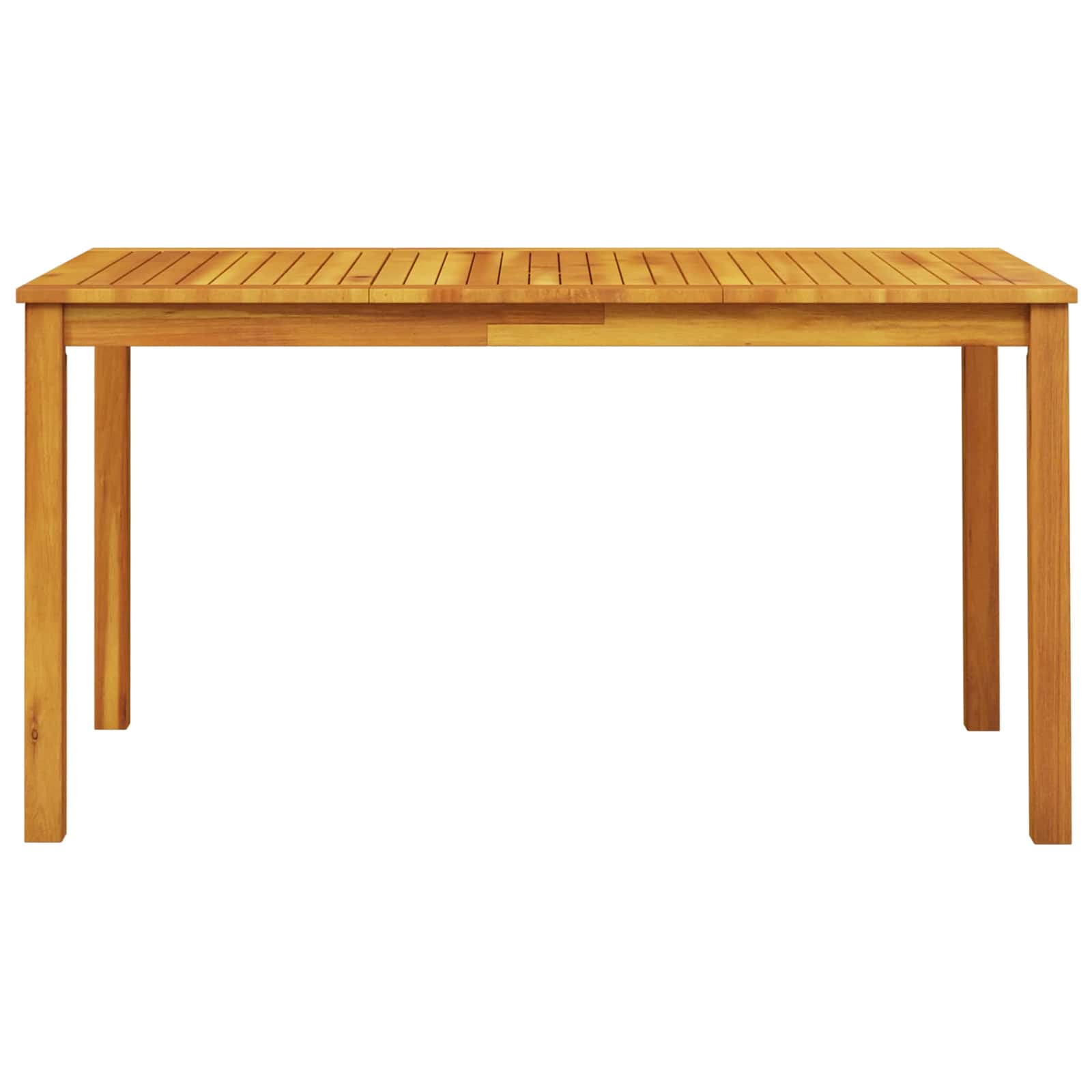 Dārza ēdamgalds 5 pcs Brūna Cietā akācijas koks