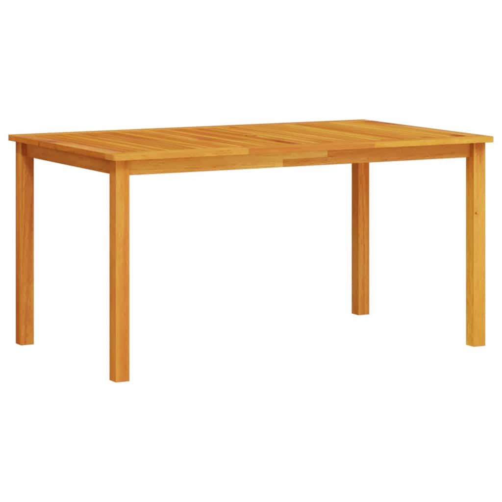 Dārza ēdamgalds 5 pcs Brūna Cietā akācijas koks