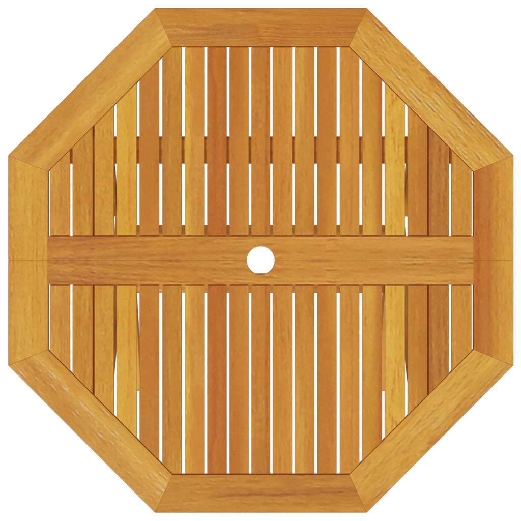 Tuin eettafelset 5 pcs Bruin Massief Acaciahout image 10