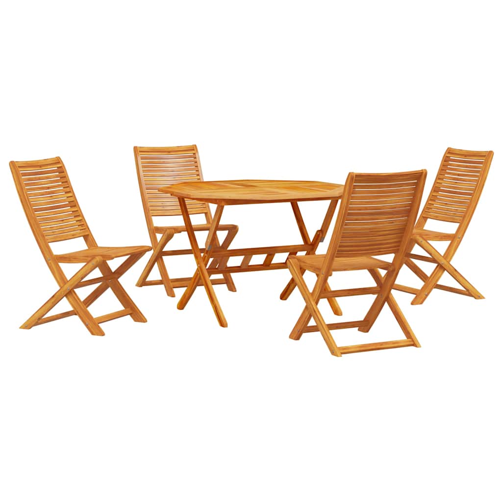 Puutarhakalustesetti 5 pcs Ruskea Keskikokoinen