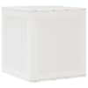 vidaXL Salvestuskarp ladustamisega Valge 55 x 53 x 57 cm Pol&uuml;prop&uuml;leen
