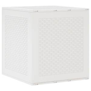 vidaXL Salvestuskarp ladustamisega Valge 55 x 53 x 57 cm Pol&uuml;prop&uuml;leen