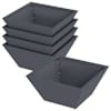 vidaXL Aia istutuspot 5 tk Antratsiit 35 x 35 x 15 cm