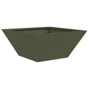 vidaXL Aia istutuspot Oliiviroheline 35 x 35 x 15 cm