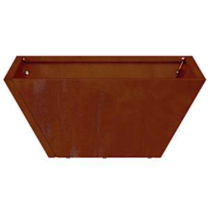 Zahradní pěstebník 5 pcs Rezavá 35 x 35 x 15 cm - obrázek 7