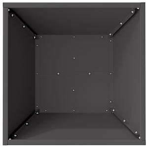 Zahradní pěstebník 5 pcs Černá 40 x 40 x 15 cm - obrázek 9