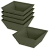 vidaXL Aia istutuspot 5 tk Oliiviroheline 40 x 40 x 15 cm