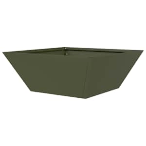 Zahradní pěstebník 5 pcs Olivově zelená 40 x 40 x 15 cm - obrázek 8