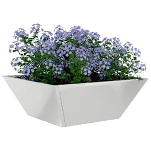 Zahradní pěstebník 5 pcs Stříbrná 40 x 40 x 15 cm - obrázek 3