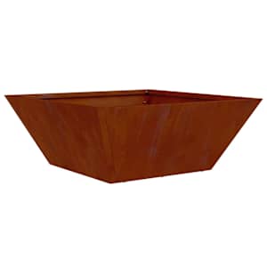 Zahradní pěstebník 5 pcs Rezavá 40 x 40 x 15 cm - obrázek 5