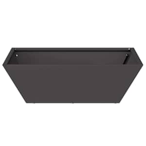 Zahradní pěstebník 5 pcs Černá 50 x 50 x 15 cm - obrázek 6