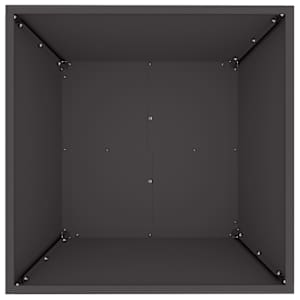 Zahradní pěstebník 5 pcs Černá 50 x 50 x 15 cm - obrázek 9
