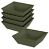 vidaXL Aia istutuspot 5 tk Oliiviroheline 50 x 50 x 15 cm
