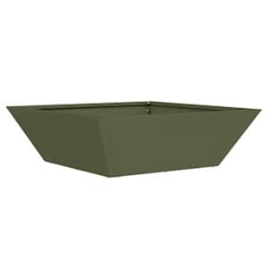 Zahradní pěstebník 5 pcs Olivově zelená 50 x 50 x 15 cm - obrázek 5