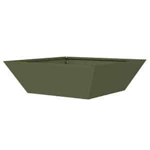 Zahradní pěstebník 5 pcs Olivově zelená 50 x 50 x 15 cm - obrázek 8
