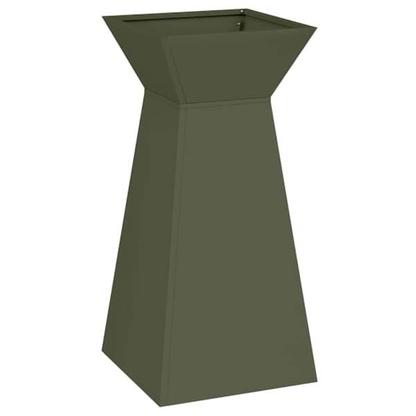 vidaXL Sambaplaneerija Oliiviroheline 35 x 35 x 73 cm