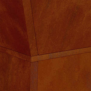 Sloupový květináč 2 pcs Stříbrná 40 x 40 x 100 cm - obrázek 10