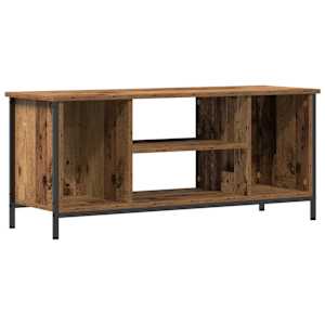 Televizní skříň Staré dřevo 102 x 35 x 45 cm kompozitní dřevo - obrázek 2